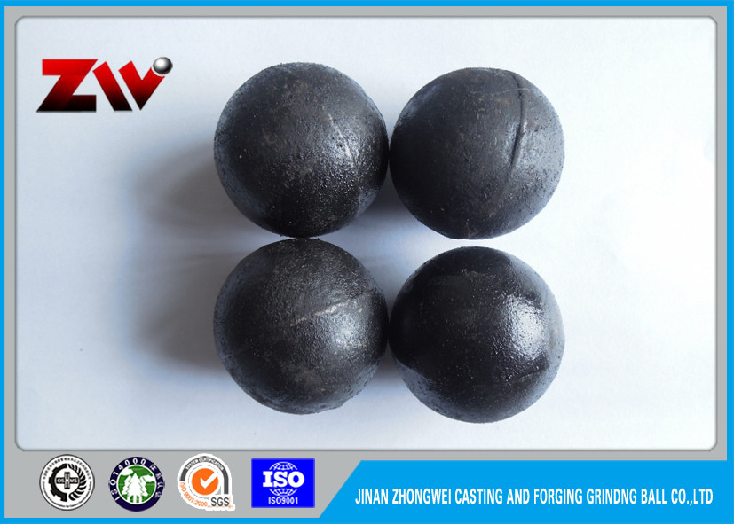 chrome Tengah pengecoran besi Ball Mill Grinding Balls Cr 5 HRC- 45-48